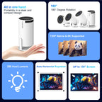 CineCube – Smart Mini Beamer met Wifi en Bluetooth