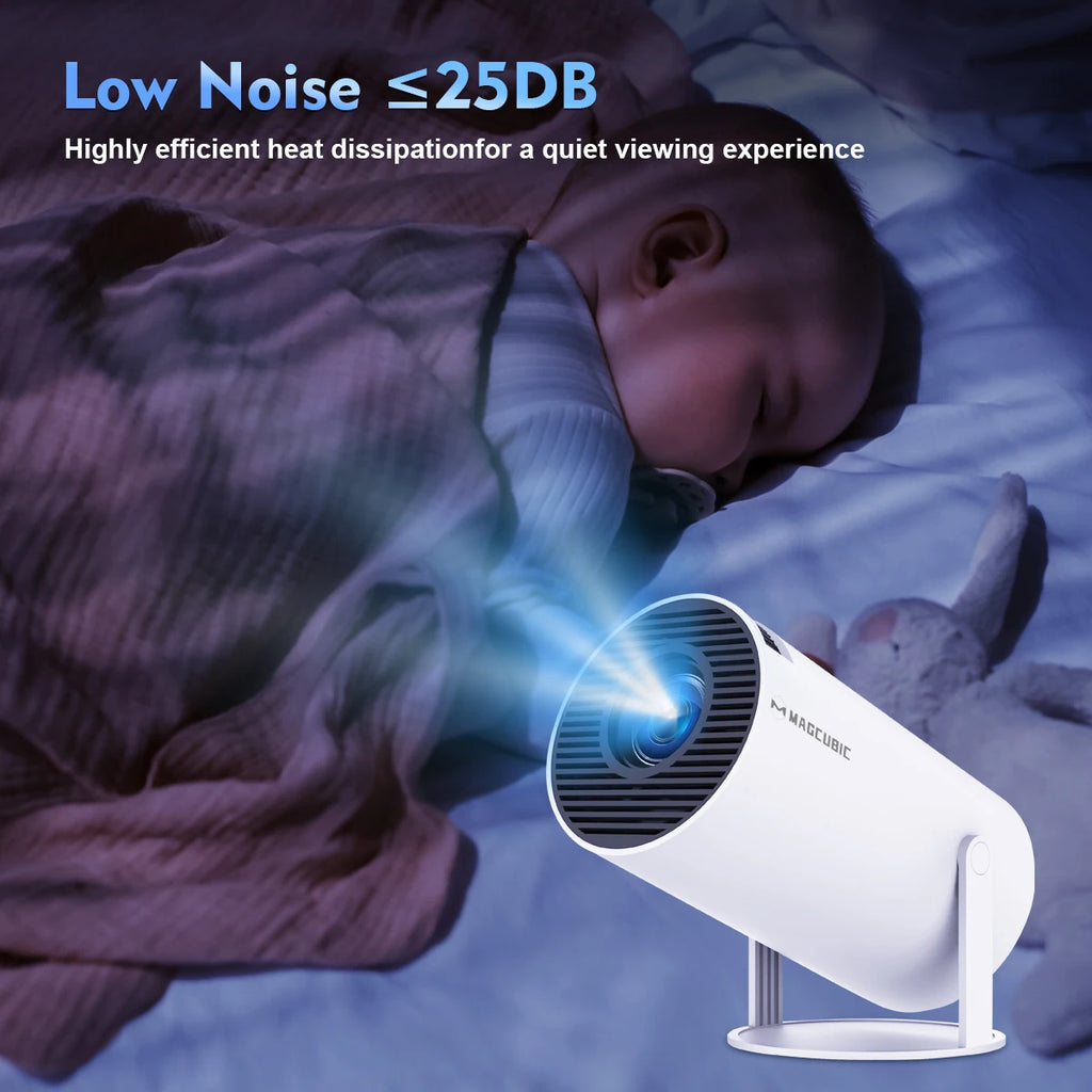 CineCube – Smart Mini Beamer met Wifi en Bluetooth