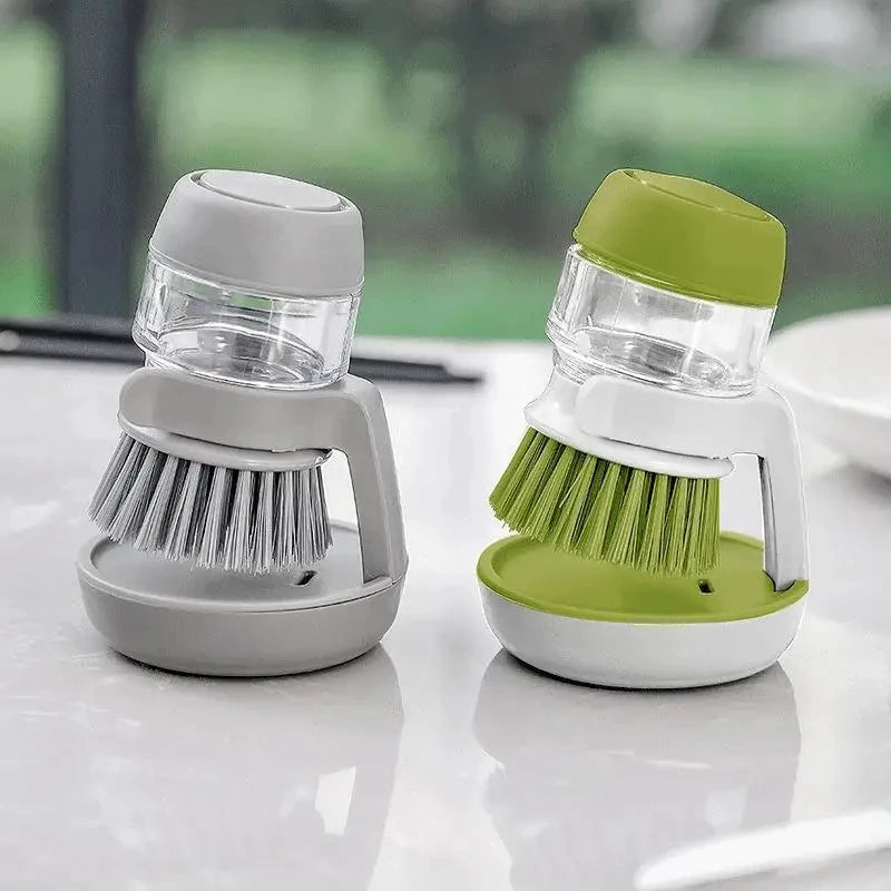 SoapFlow – Afwasborstel met Geïntegreerde Zeepdispenser