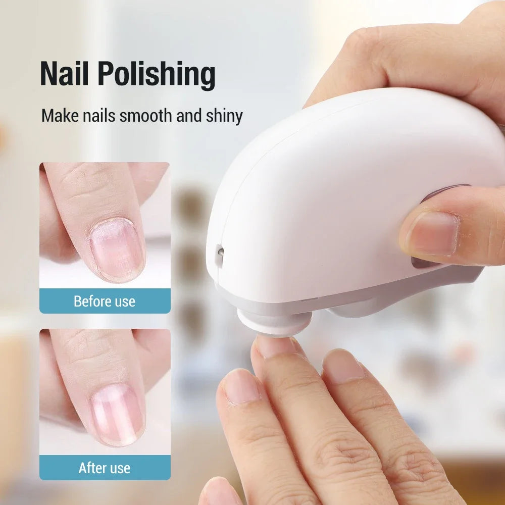 LumiNail – Elektrische Nageltrimmer met LED-verlichting