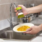 SoapFlow – Afwasborstel met Geïntegreerde Zeepdispenser