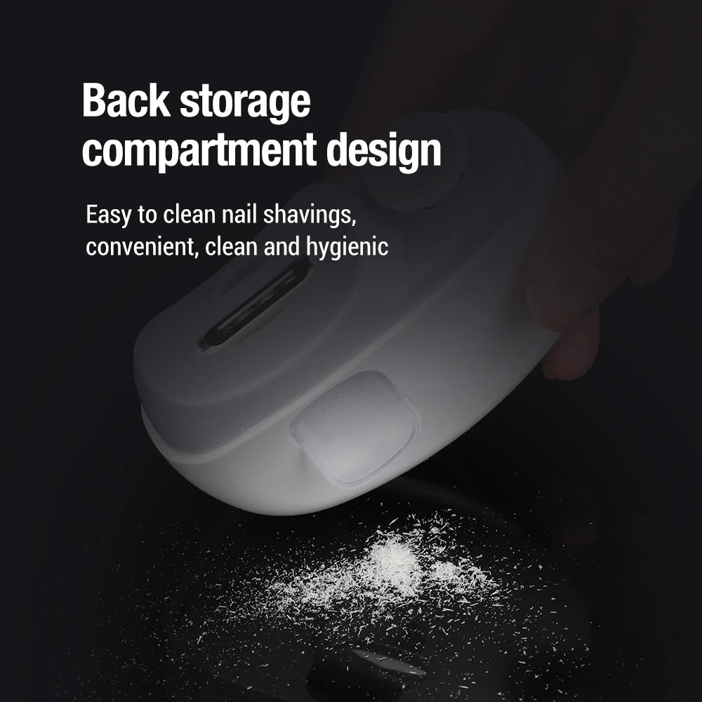 LumiNail – Elektrische Nageltrimmer met LED-verlichting