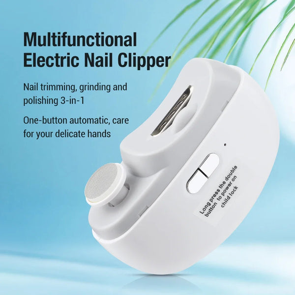 LumiNail – Elektrische Nageltrimmer met LED-verlichting
