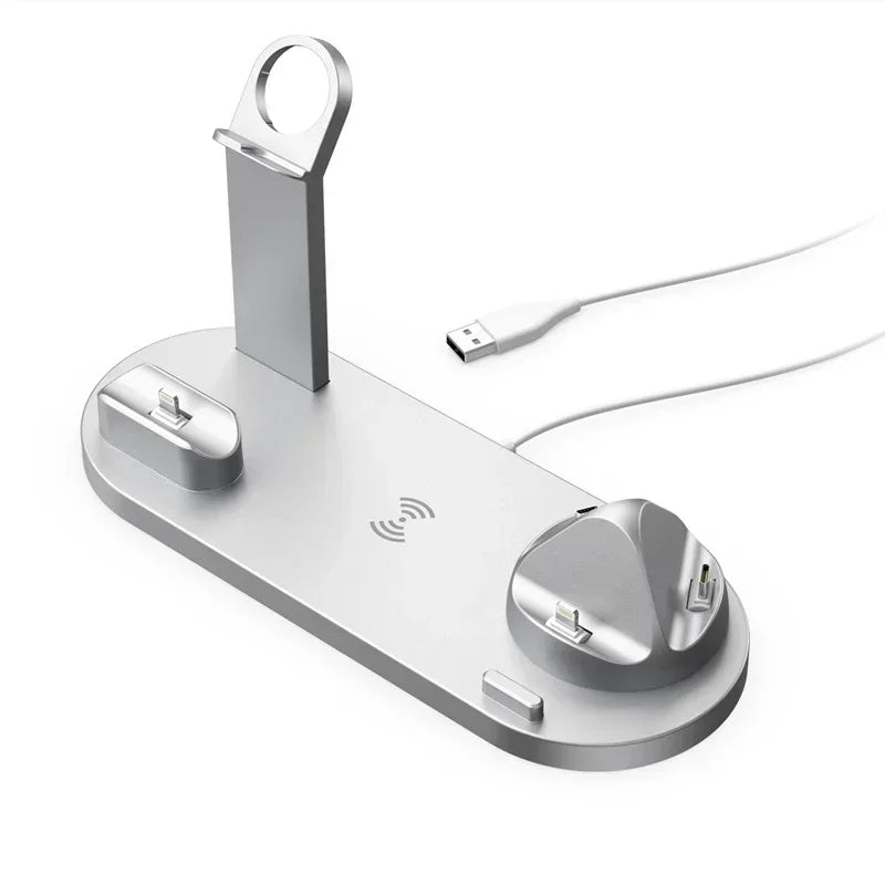 ChargeNest – 7-in-1 Draadloos Oplaadstation