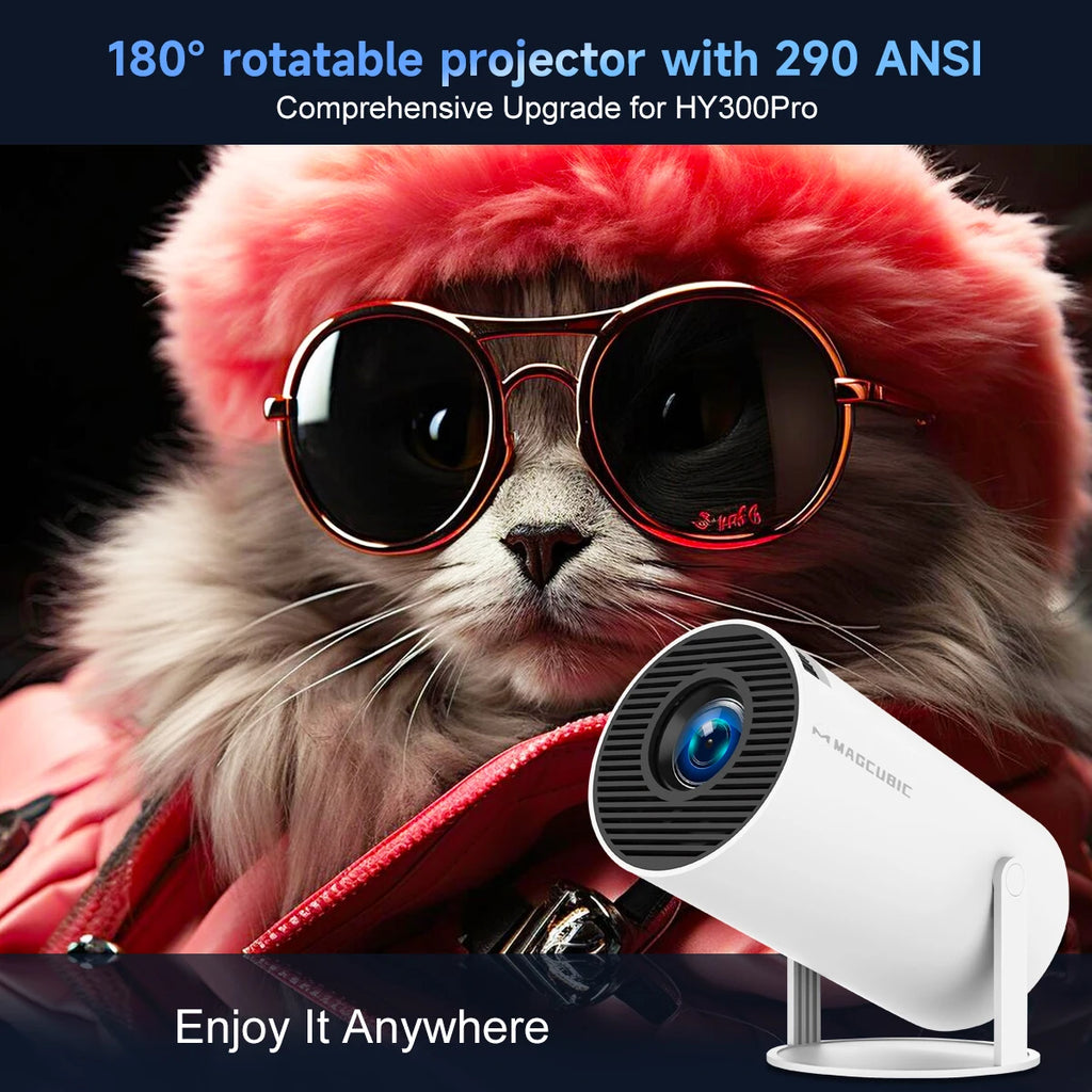 CineCube – Smart Mini Beamer met Wifi en Bluetooth