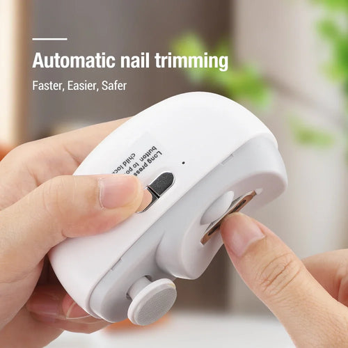 LumiNail – Elektrische Nageltrimmer met LED-verlichting