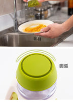 SoapFlow – Afwasborstel met Geïntegreerde Zeepdispenser