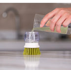SoapFlow – Afwasborstel met Geïntegreerde Zeepdispenser