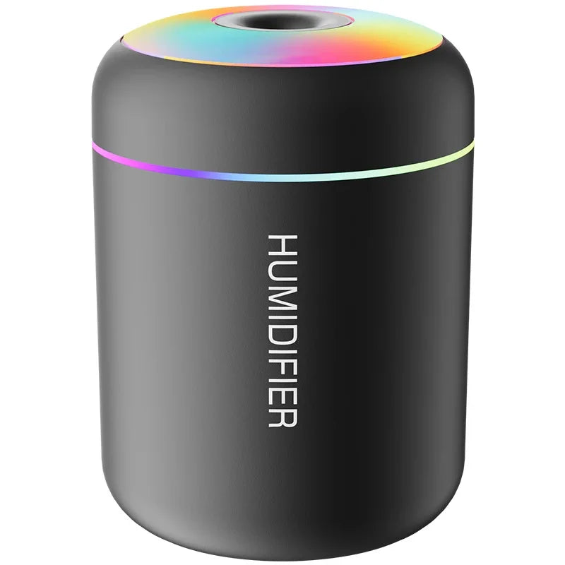 Mini USB-luchtbevochtiger met LED-verlichting
