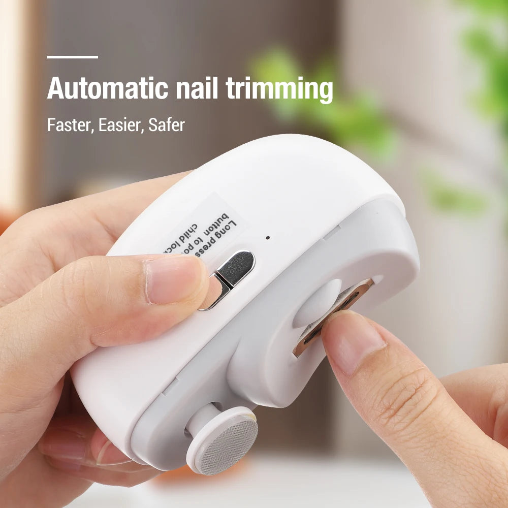 LumiNail – Elektrische Nageltrimmer met LED-verlichting