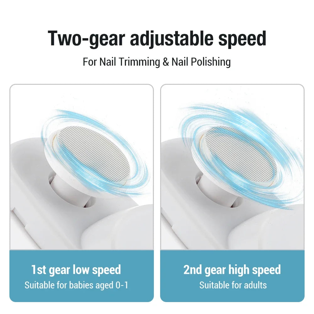 LumiNail – Elektrische Nageltrimmer met LED-verlichting
